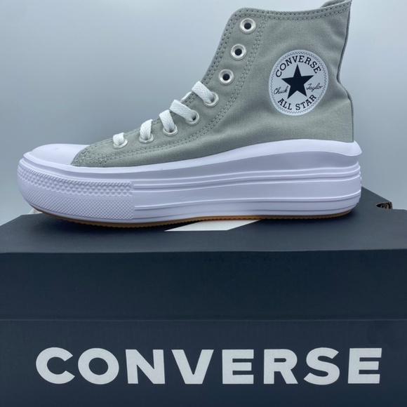 Converse Chuck Taylor All Star Move Platform High Seasonal - Picture 2 of 8